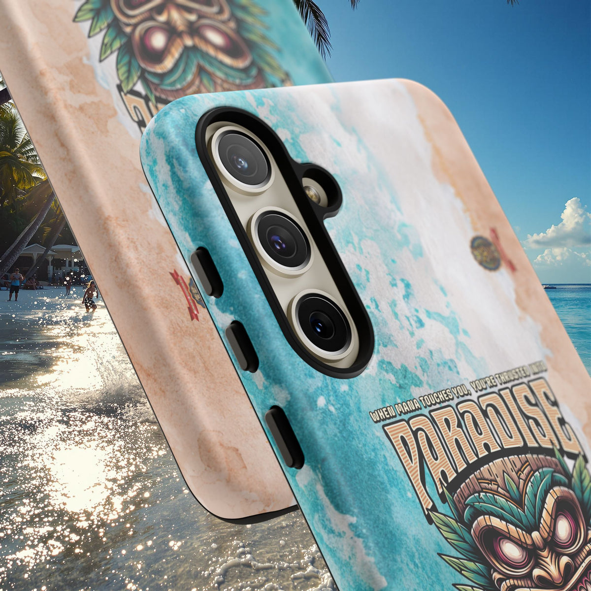 Bora Bora – Coque Antichoc Premium Tiki Élégance