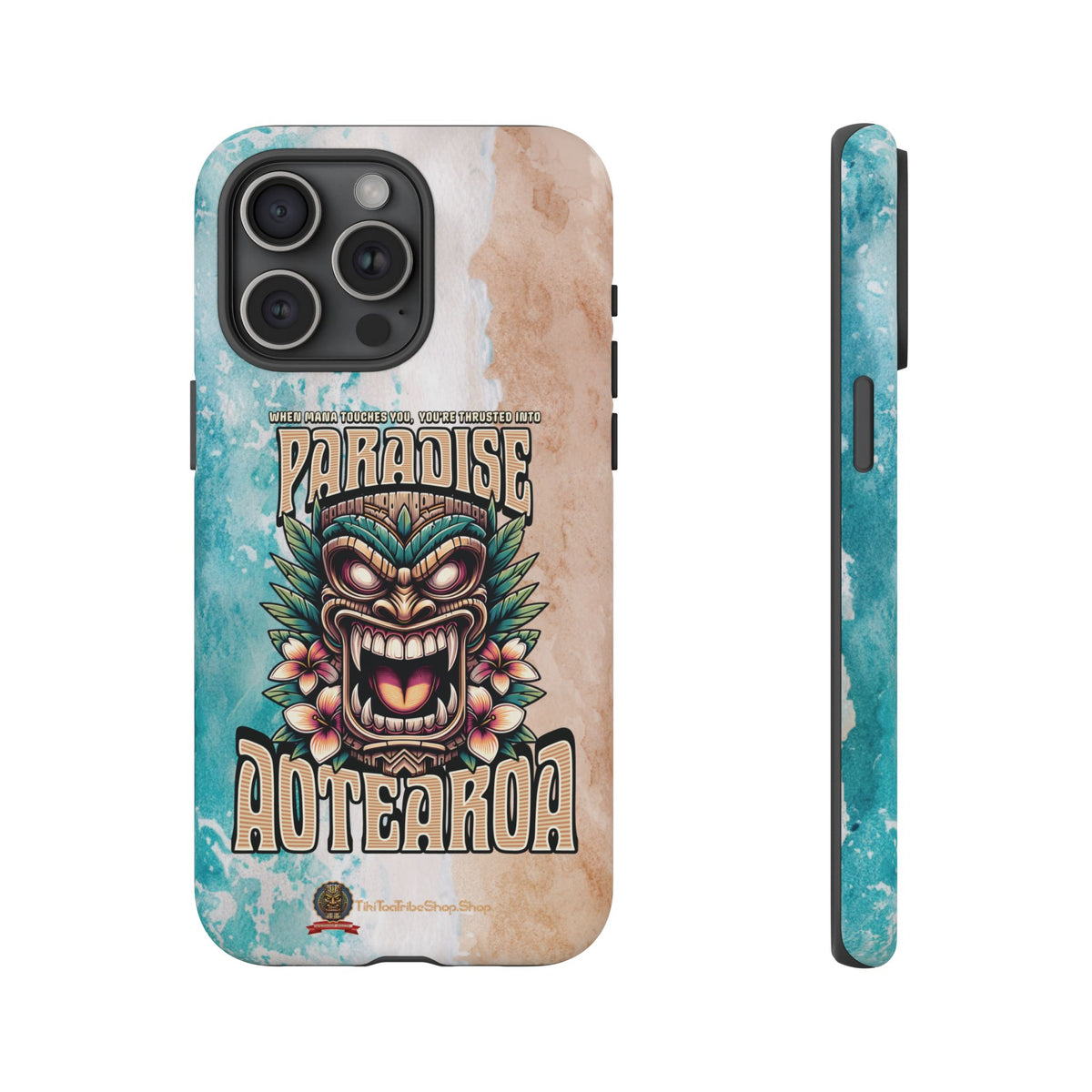 Aotearoa – Coque Antichoc Tiki Maori & Mana Ancestral