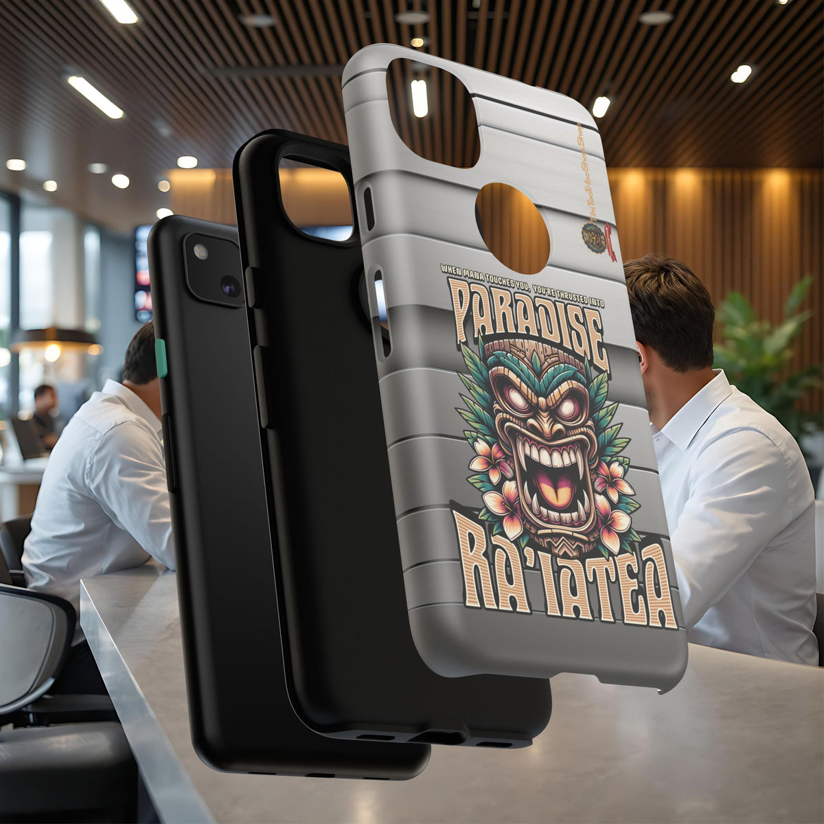 Ra’iatea – Coque Tiki Tribal de Protection Premium
