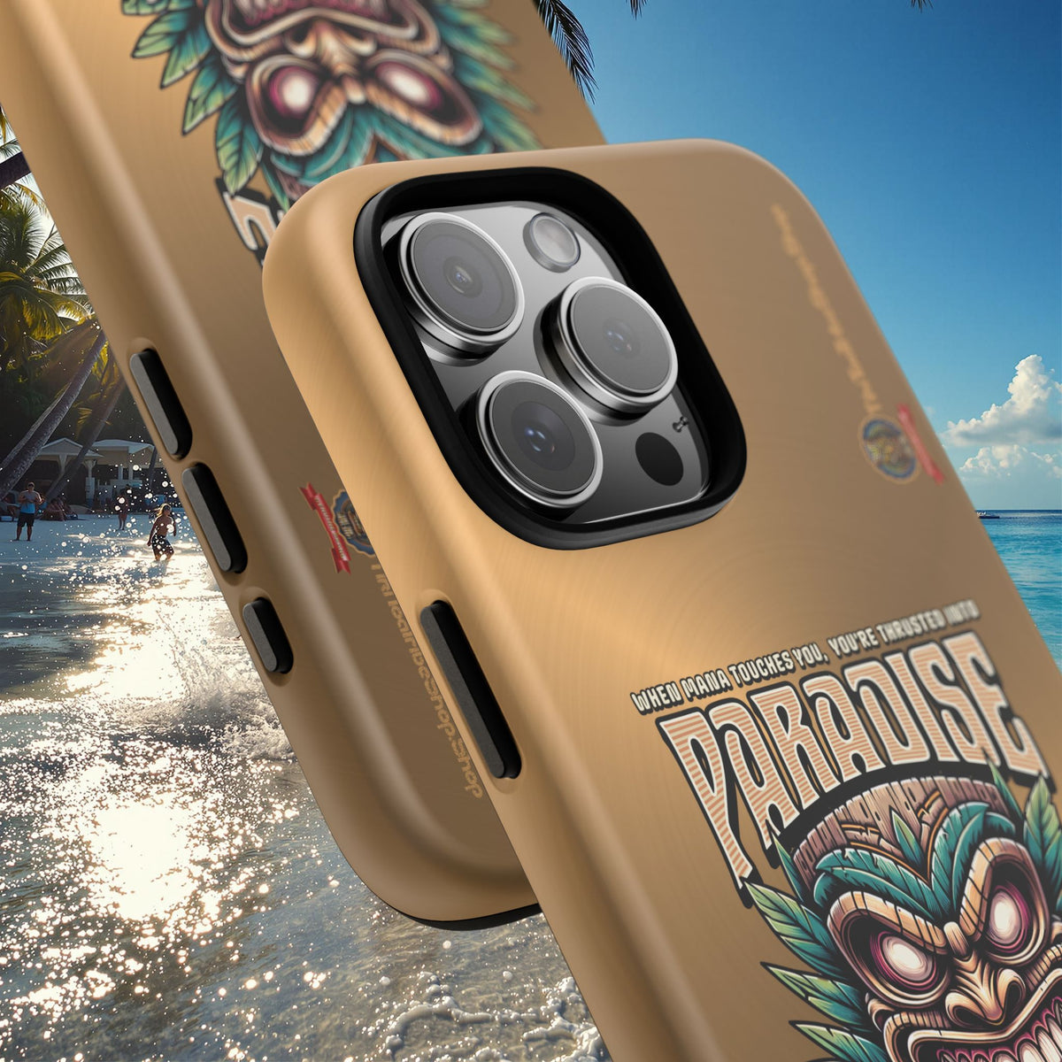 Moorea – Coque Antichoc Premium Tiki Fenua