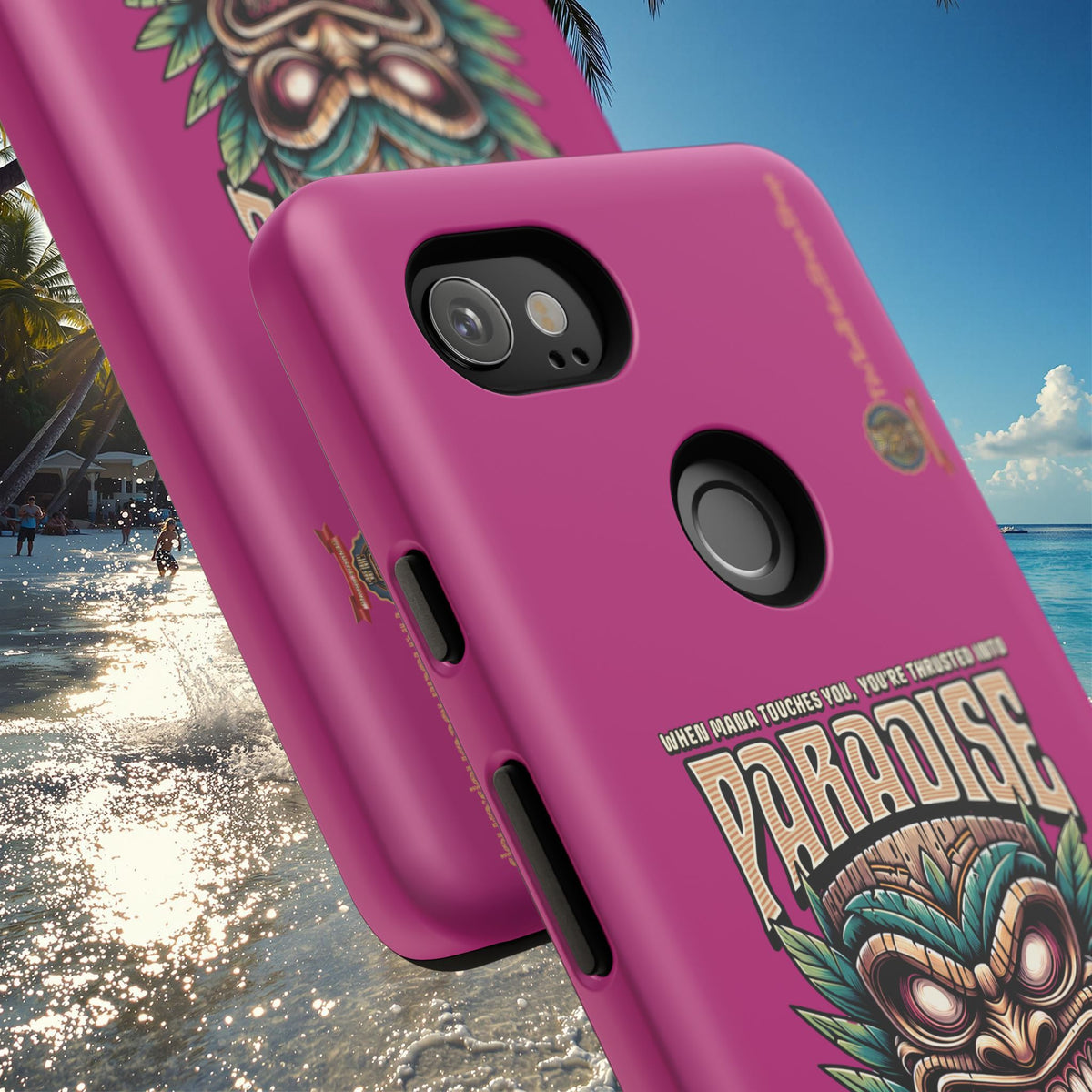 Tahiti – Coque Antichoc Premium Tiki Royal
