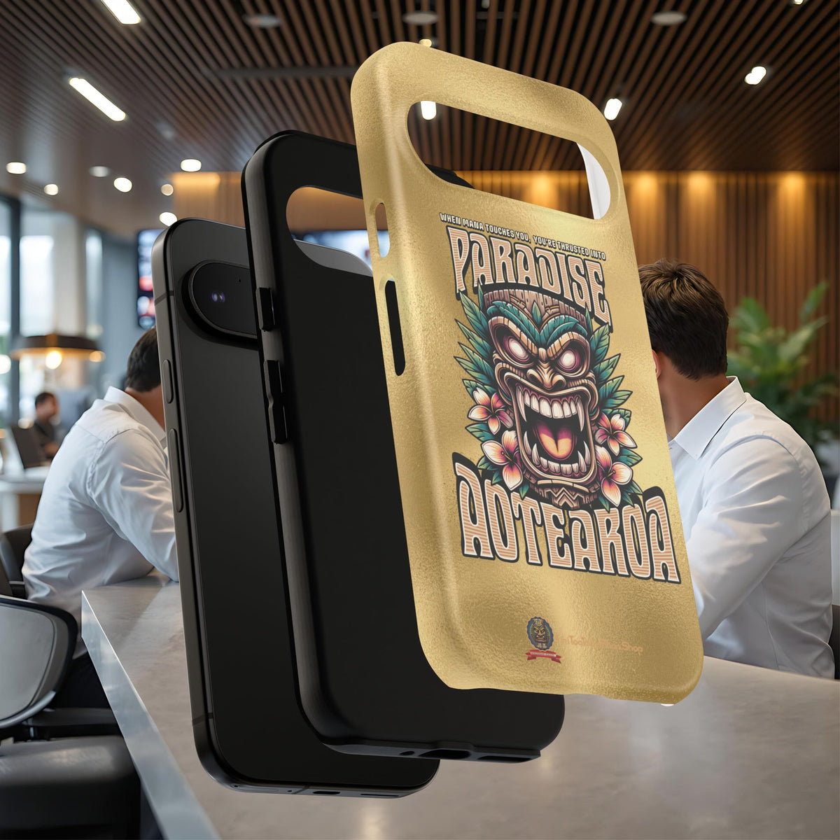 Aotearoa – Tiki Maori &amp; Ancestral Mana Shockproof Case