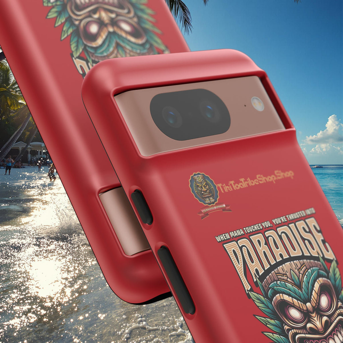 Tahiti – Coque Antichoc Premium Tiki Royal