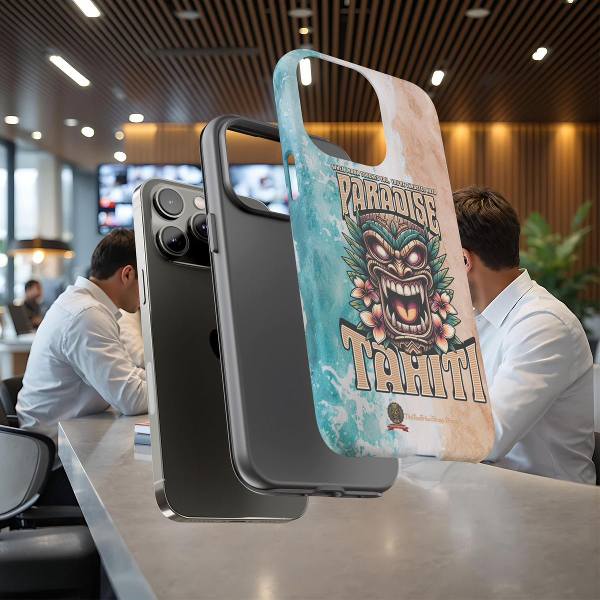 Tahiti – Coque Antichoc Premium Tiki Royal