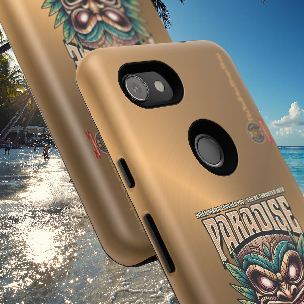 Ra’iatea – Coque Tiki Tribal de Protection Premium