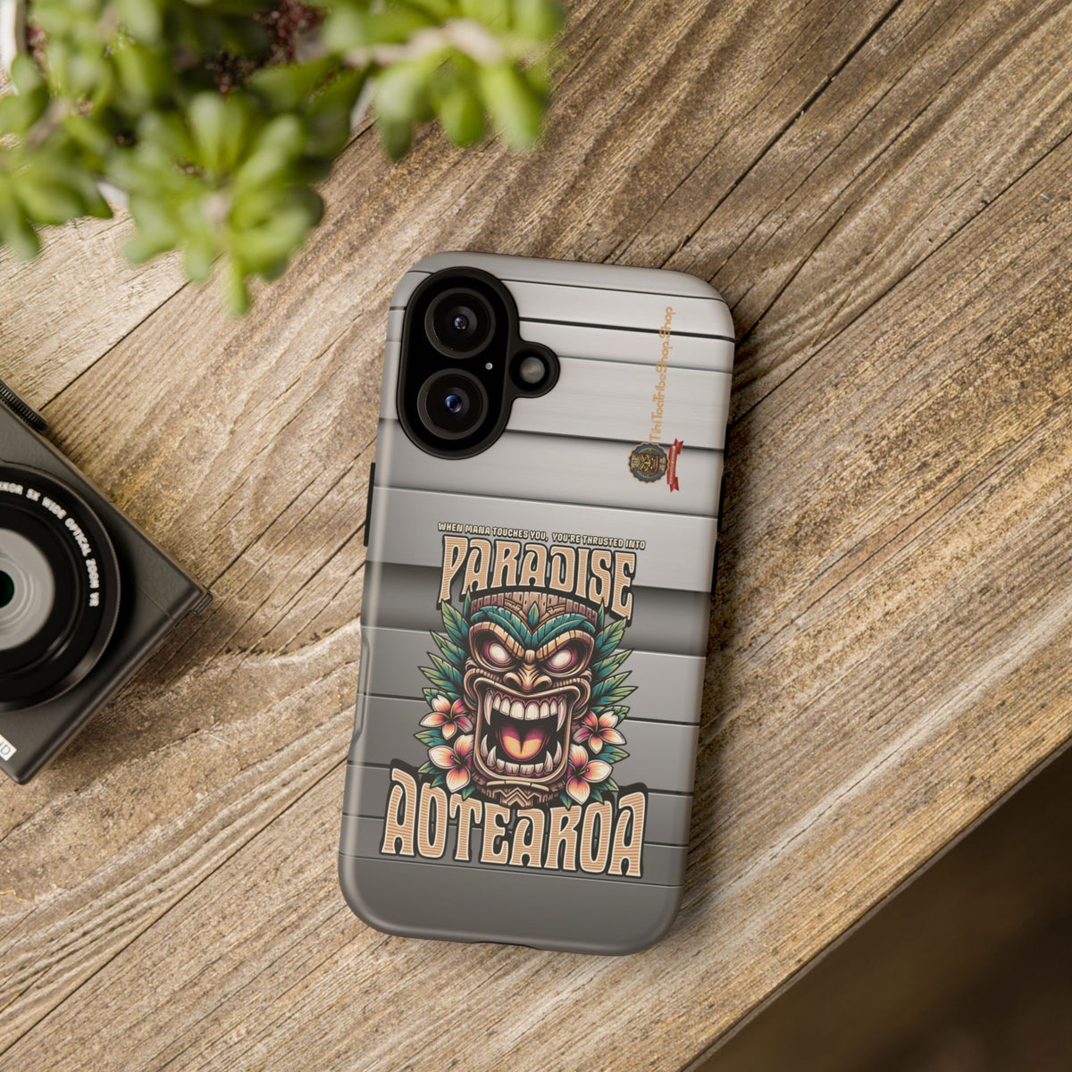 Aotearoa – Tiki Maori &amp; Ancestral Mana Shockproof Case