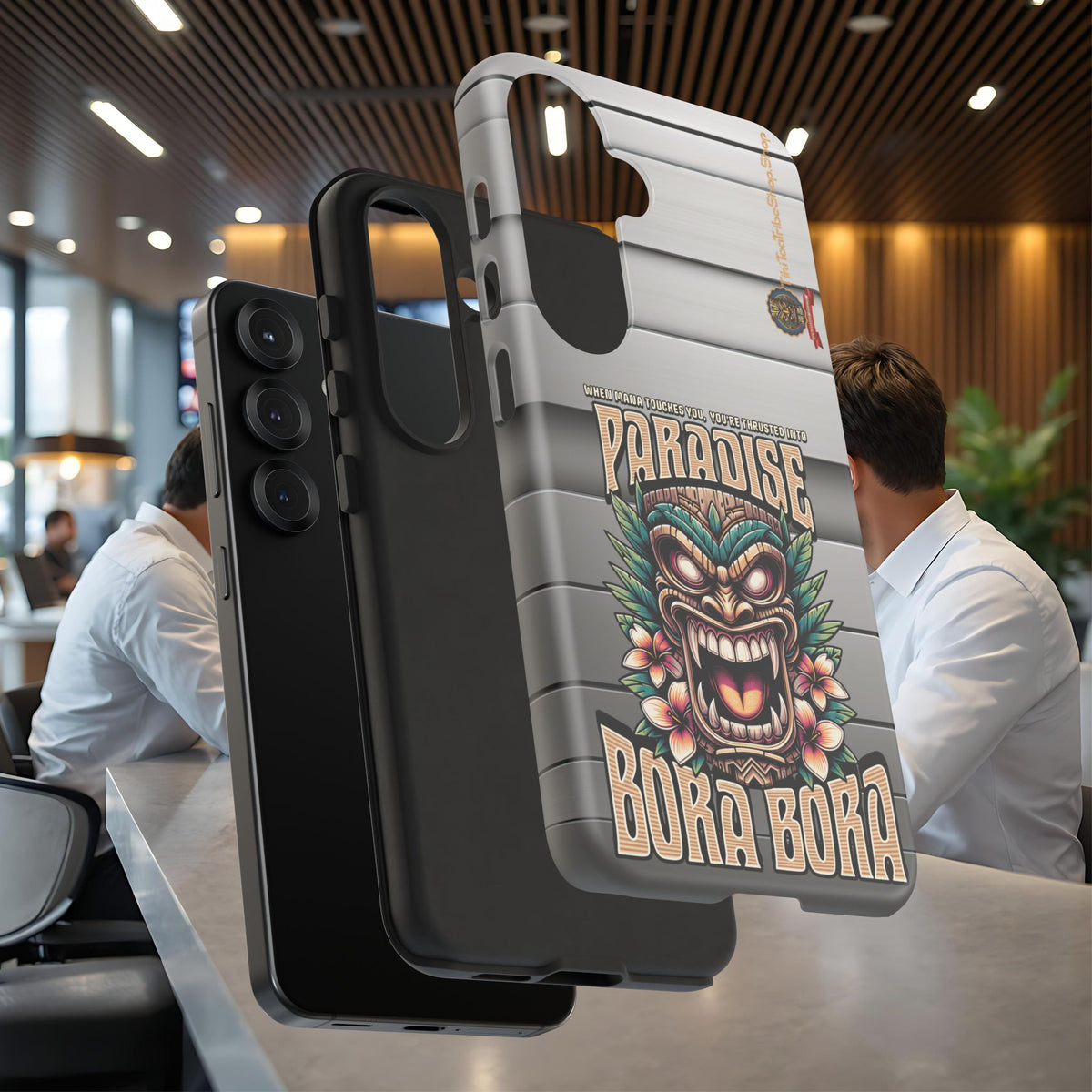Bora Bora – Coque Antichoc Premium Tiki Élégance