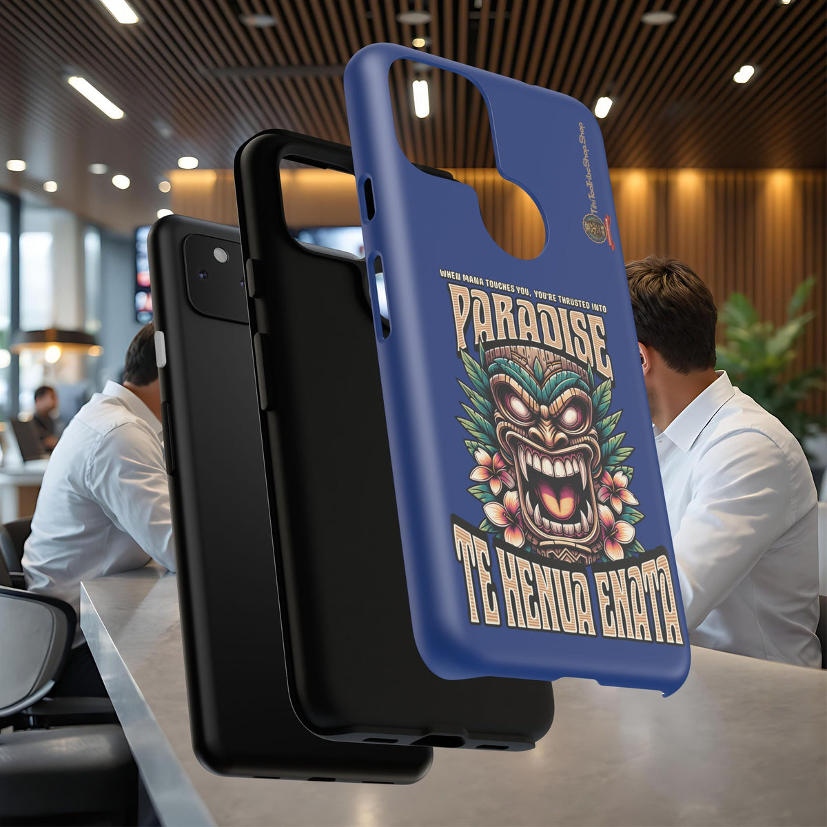 Te Henua Enata – Coque Antichoc Tiki Ancestral & Puissant