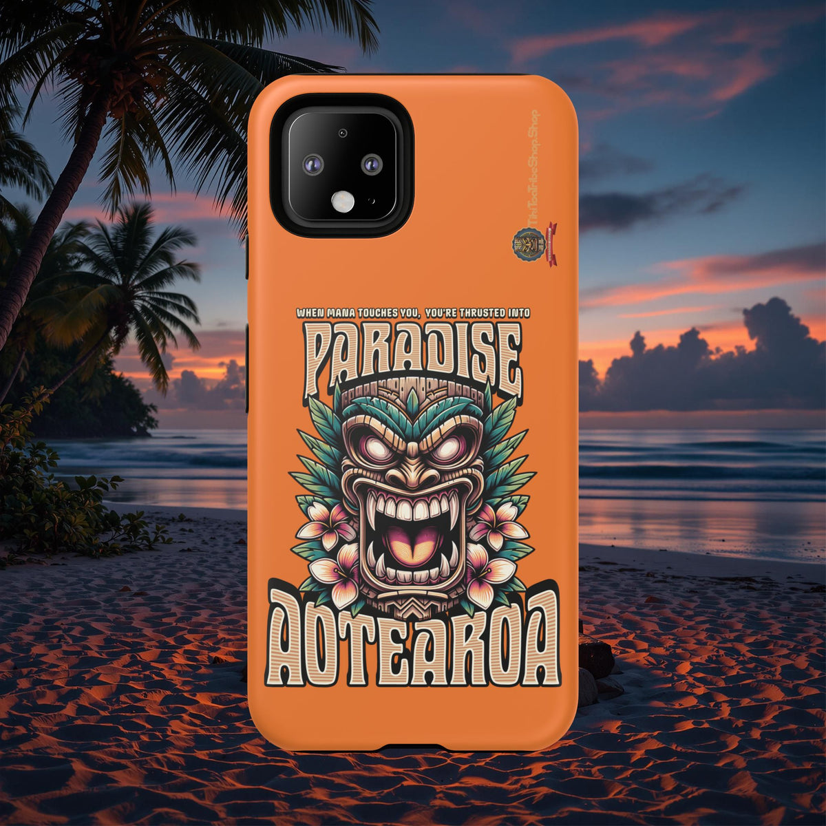 Aotearoa – Coque Antichoc Tiki Maori & Mana Ancestral