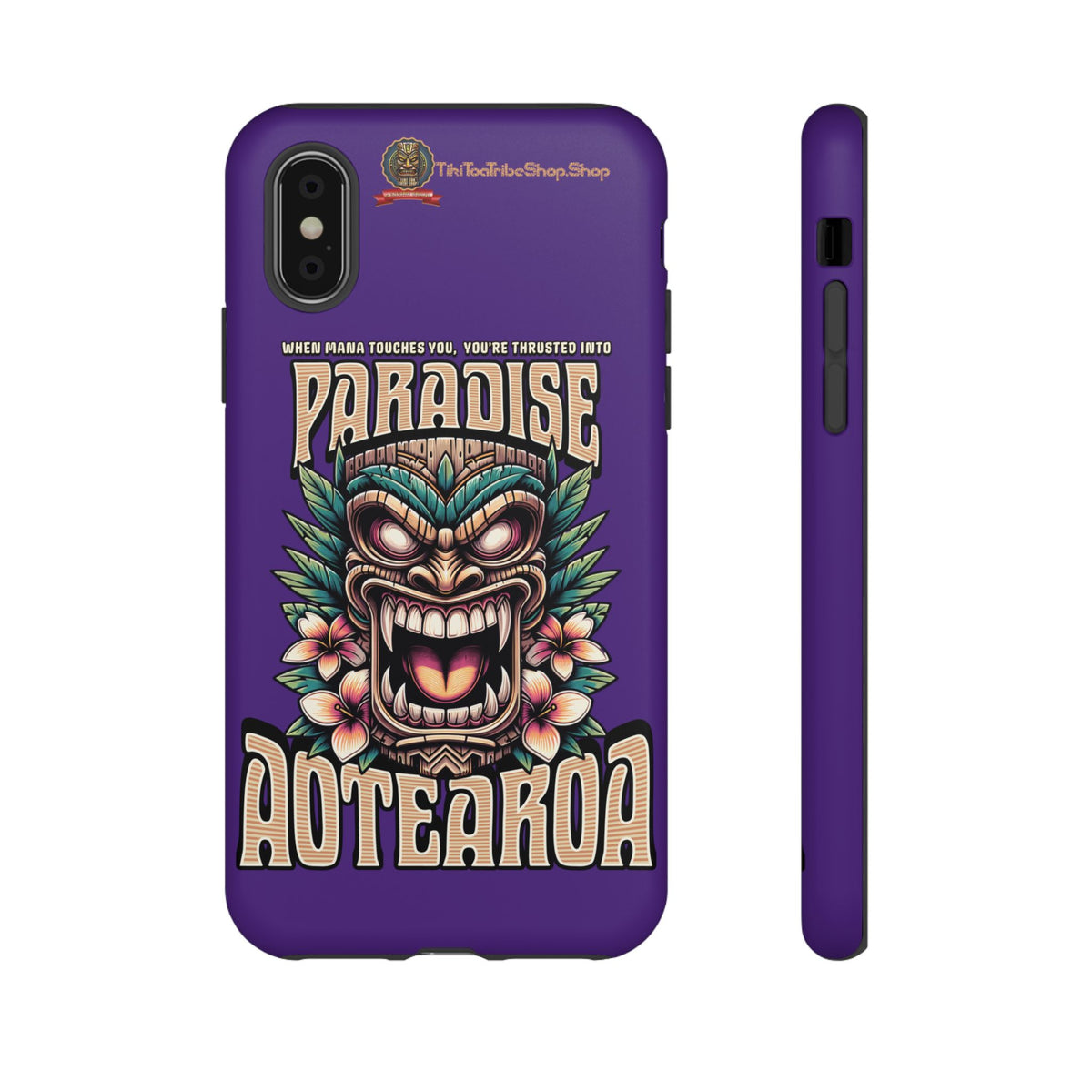 Aotearoa – Tiki Maori &amp; Ancestral Mana Shockproof Case