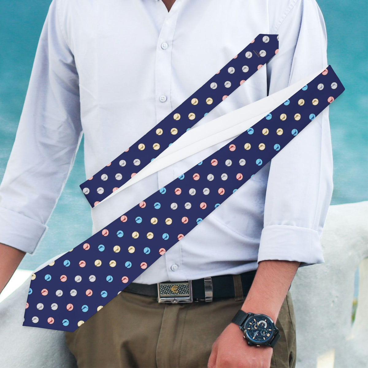 Moroni Joyeux Tie: A Touch of Colorful Cheerfulness 