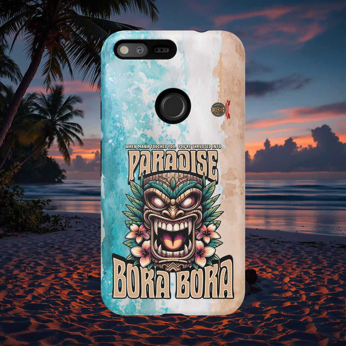 Bora Bora – Coque Antichoc Premium Tiki Élégance
