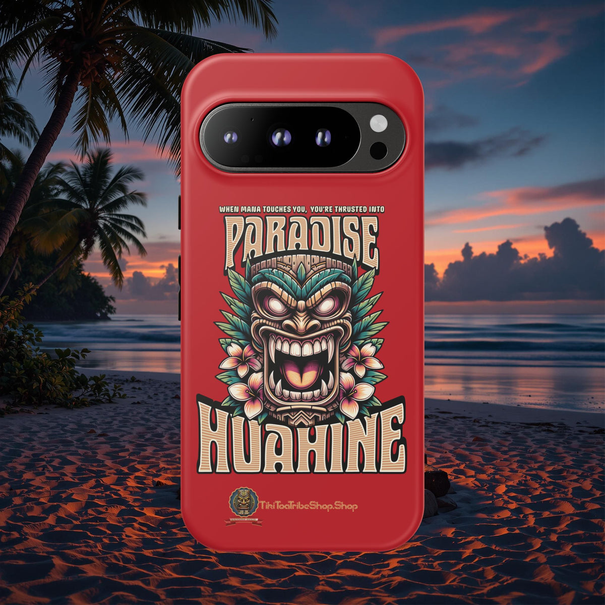 Huahine – Coque Antichoc Premium Tiki Fenua
