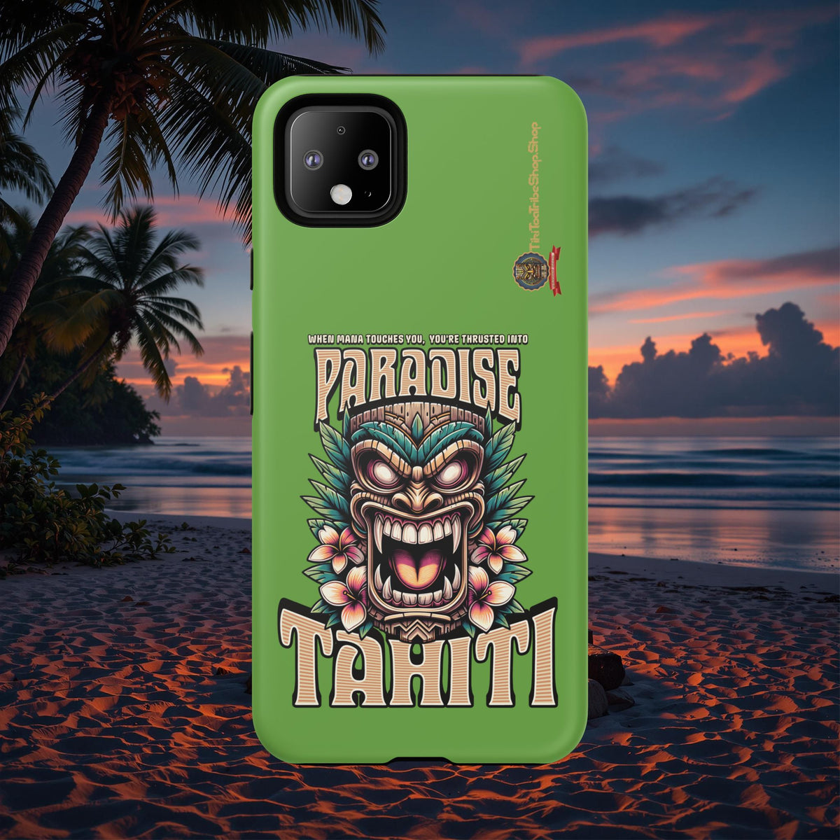 Tahiti – Coque Antichoc Premium Tiki Royal