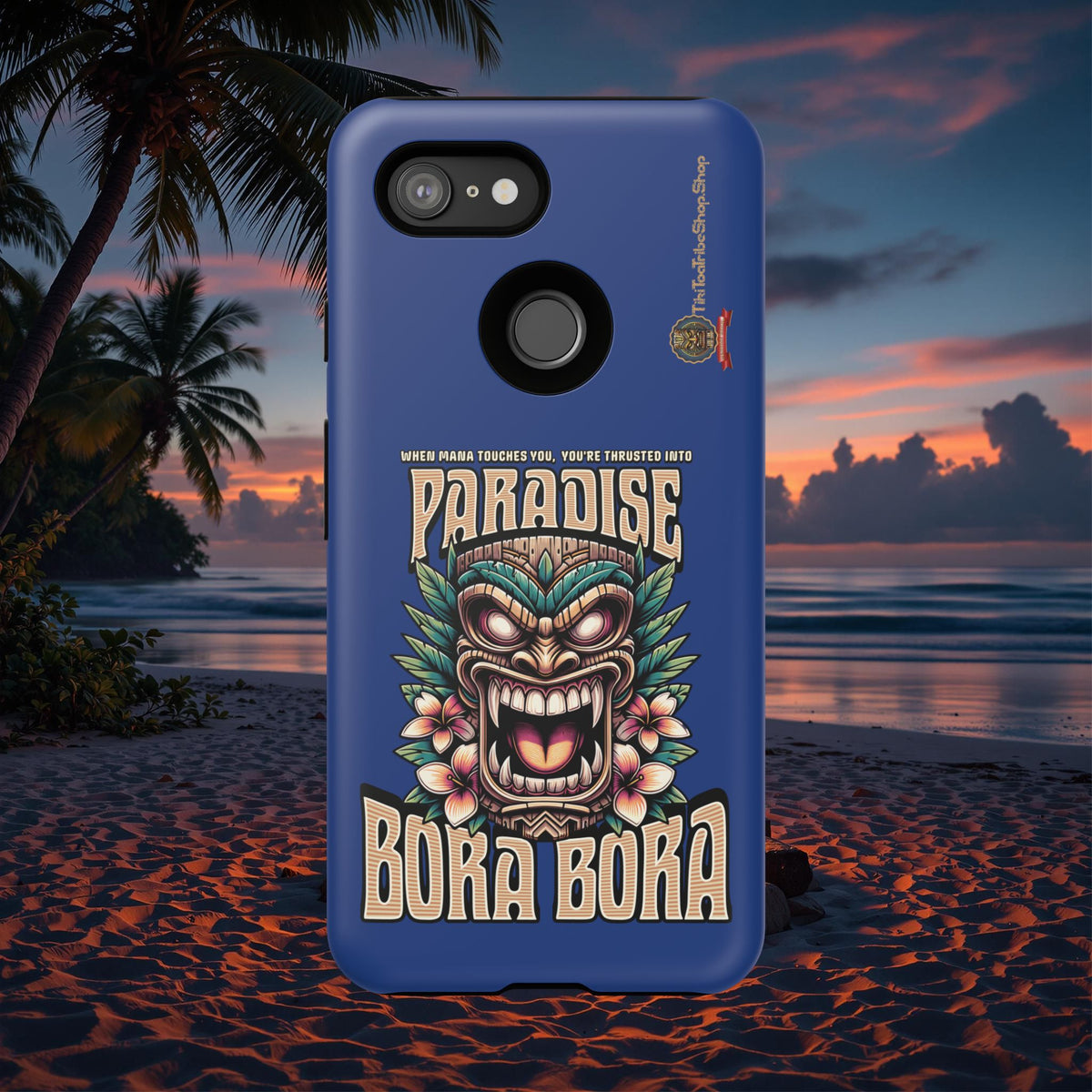 Bora Bora – Coque Antichoc Premium Tiki Élégance