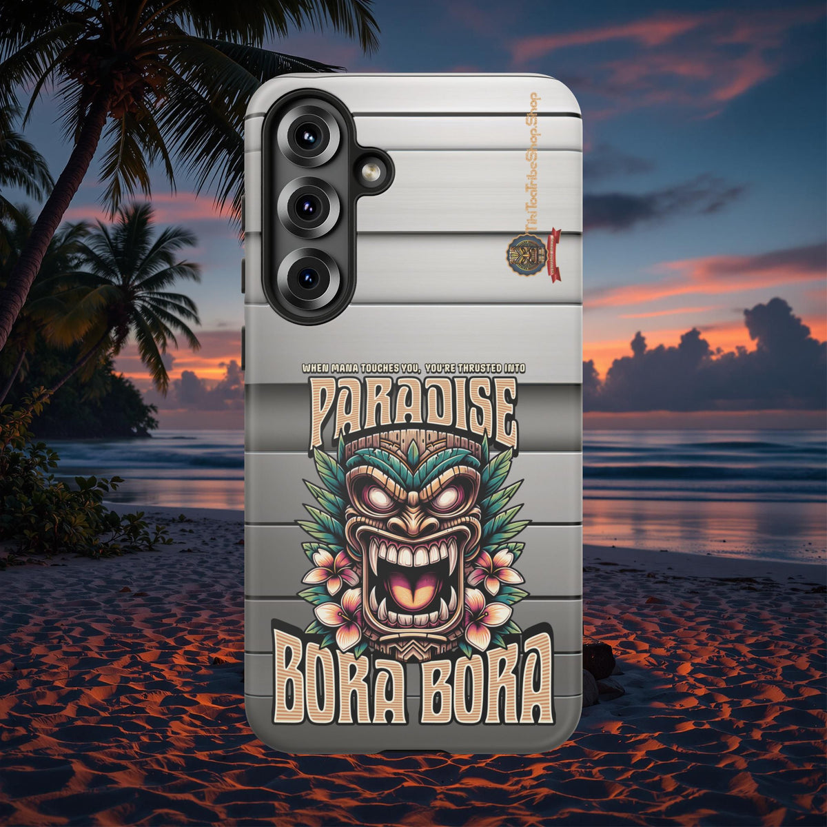 Bora Bora – Coque Antichoc Premium Tiki Élégance