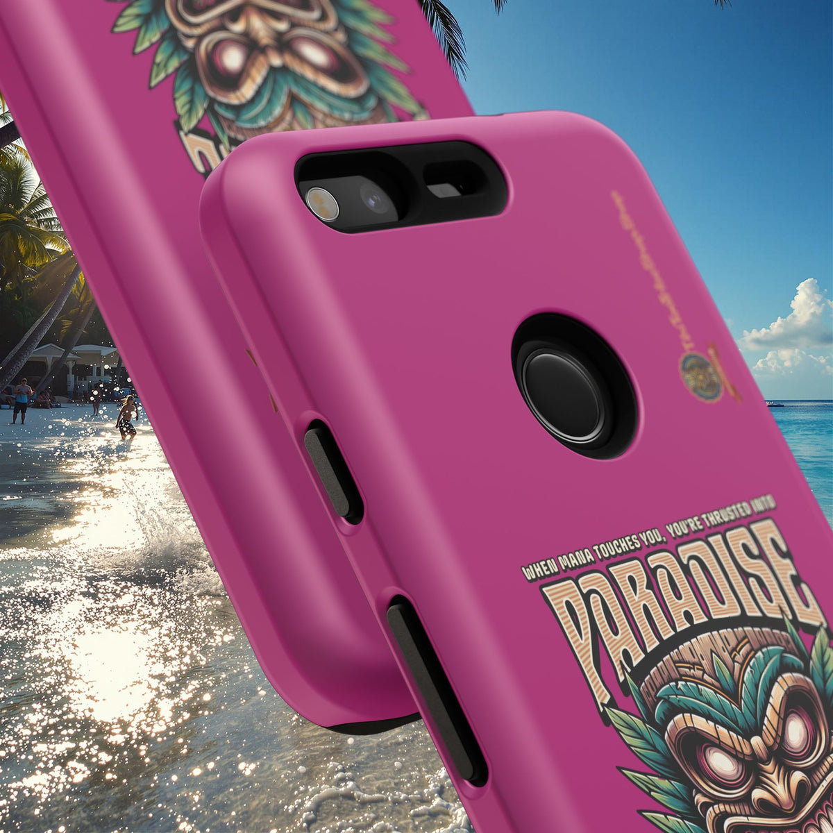 Fenua Guardian – Coque Antichoc Art Polynésien