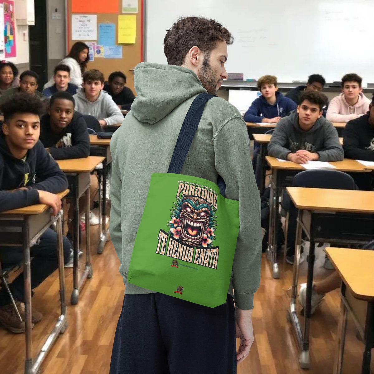 TE HENUA ENATA PARADISE Tote Bag