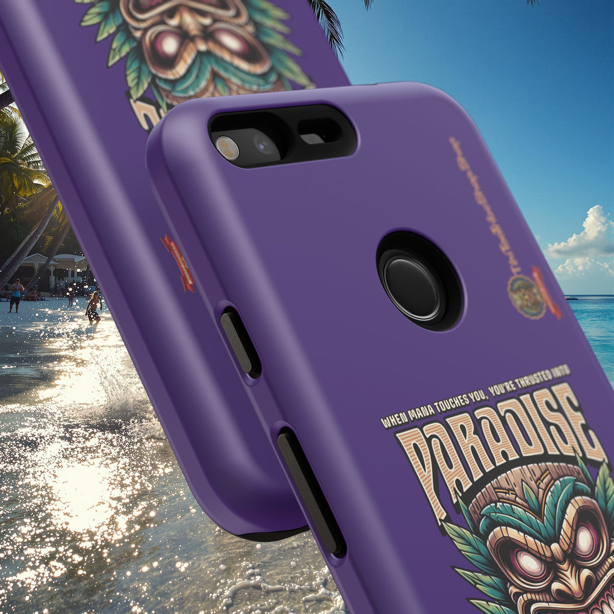 Fenua Guardian – Coque Antichoc Art Polynésien