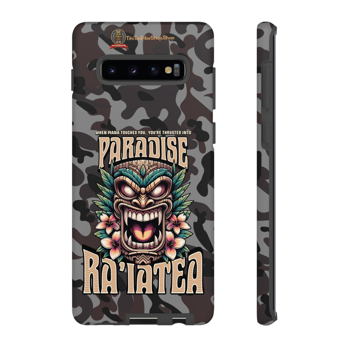 Ra’iatea – Coque Tiki Tribal de Protection Premium