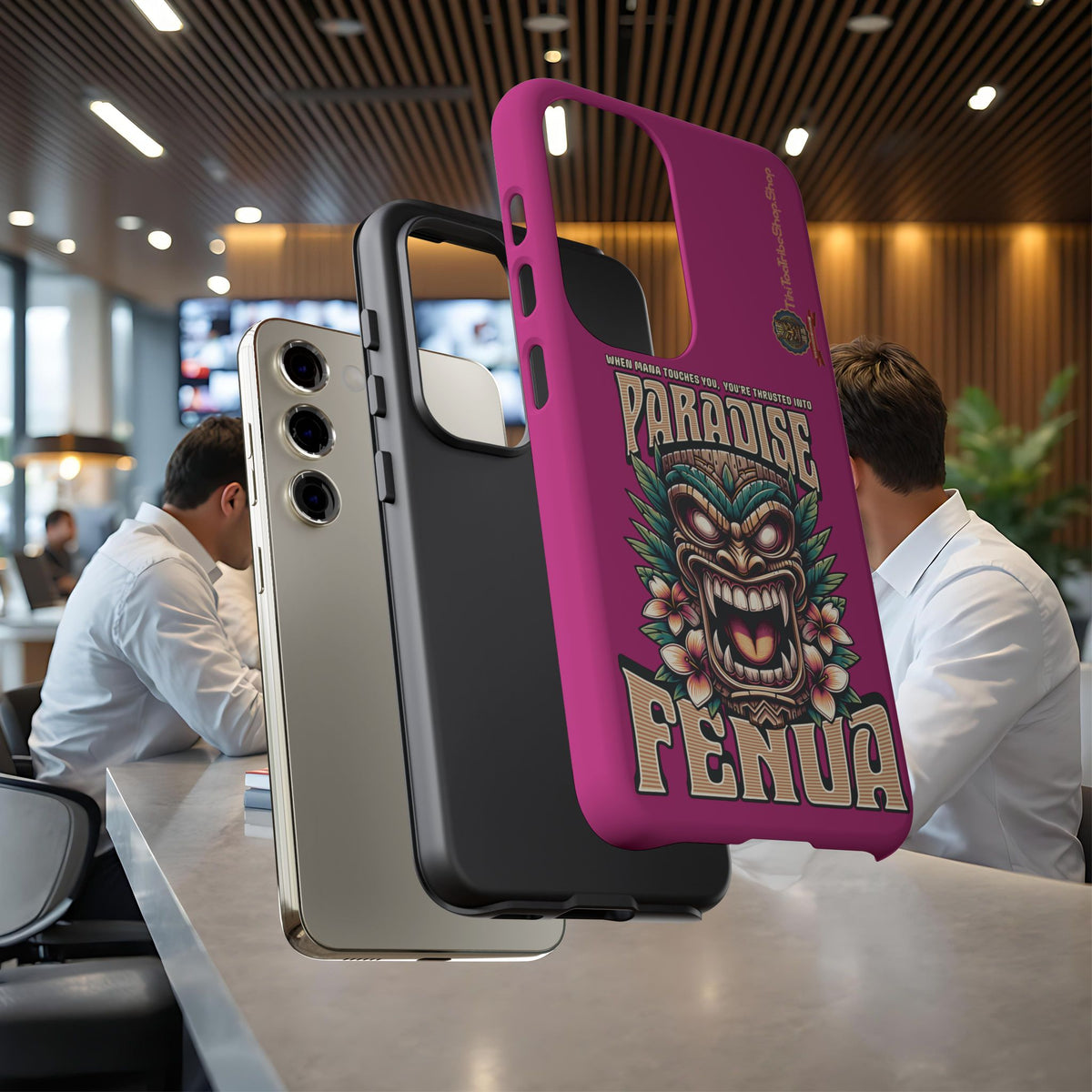 Fenua Guardian – Coque Antichoc Art Polynésien