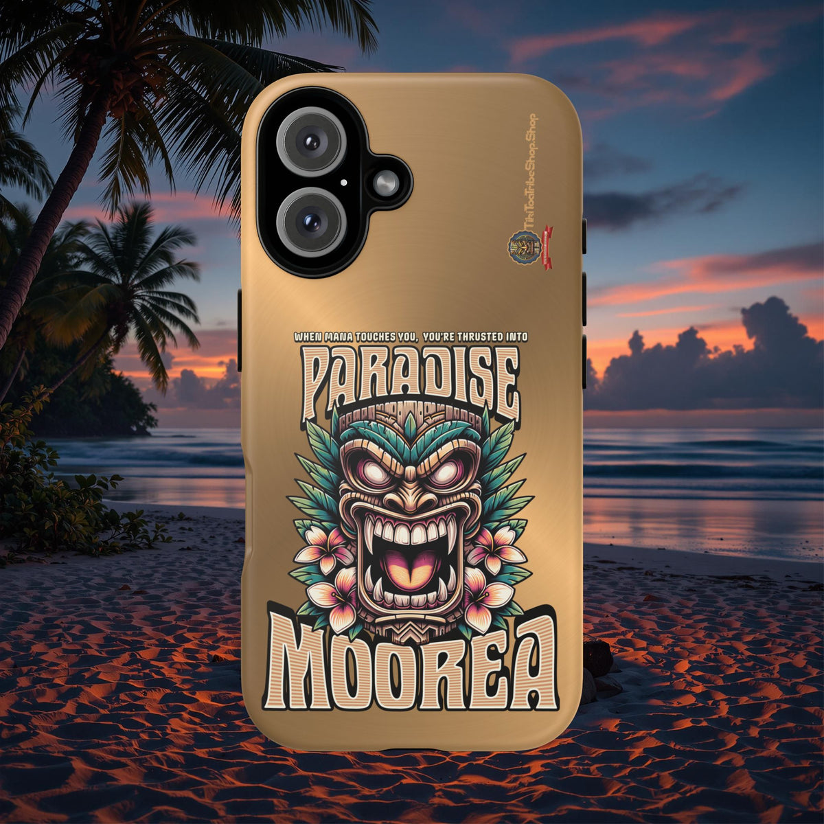 Moorea – Coque Antichoc Premium Tiki Fenua