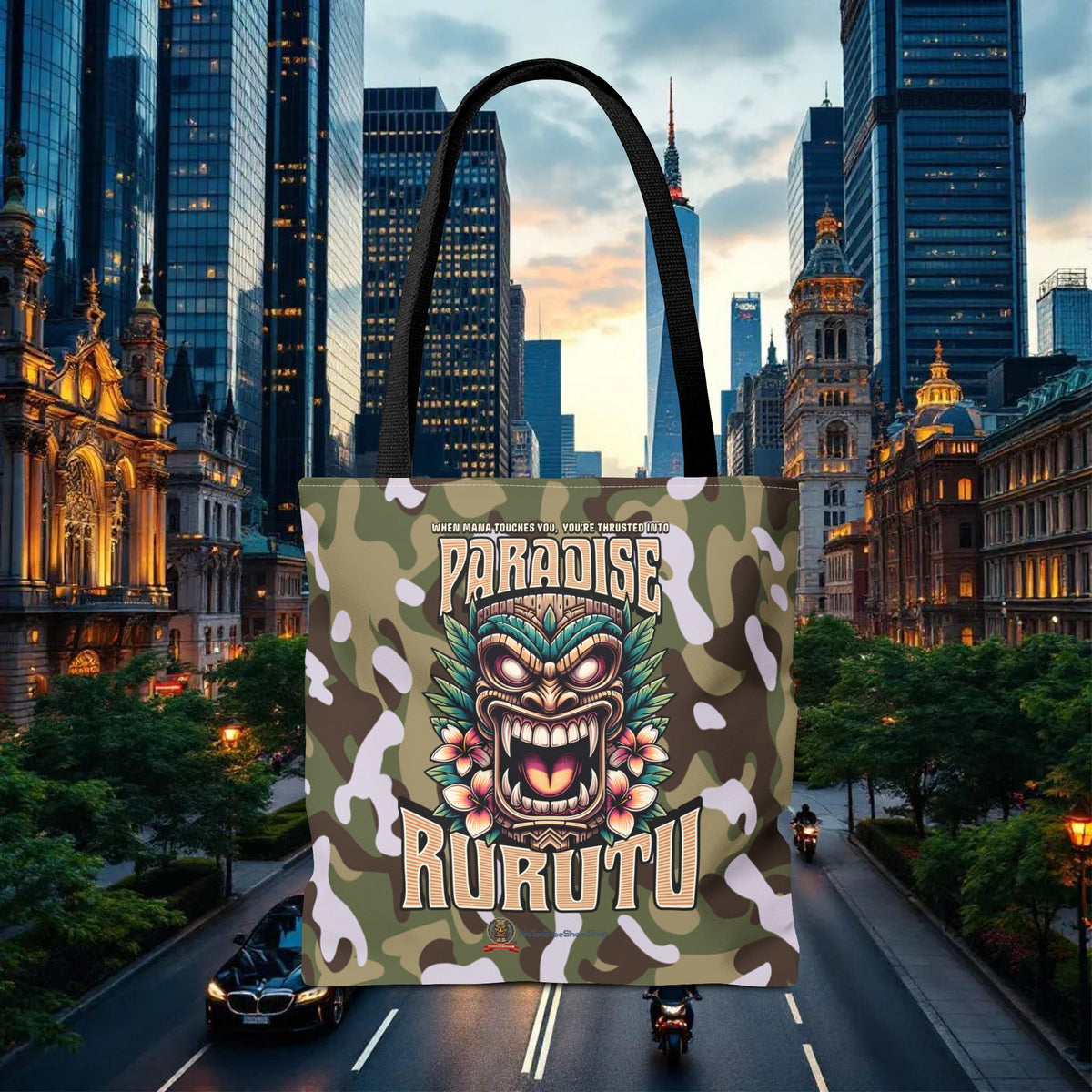 Tote Bag - 'Paradise Rurutu'