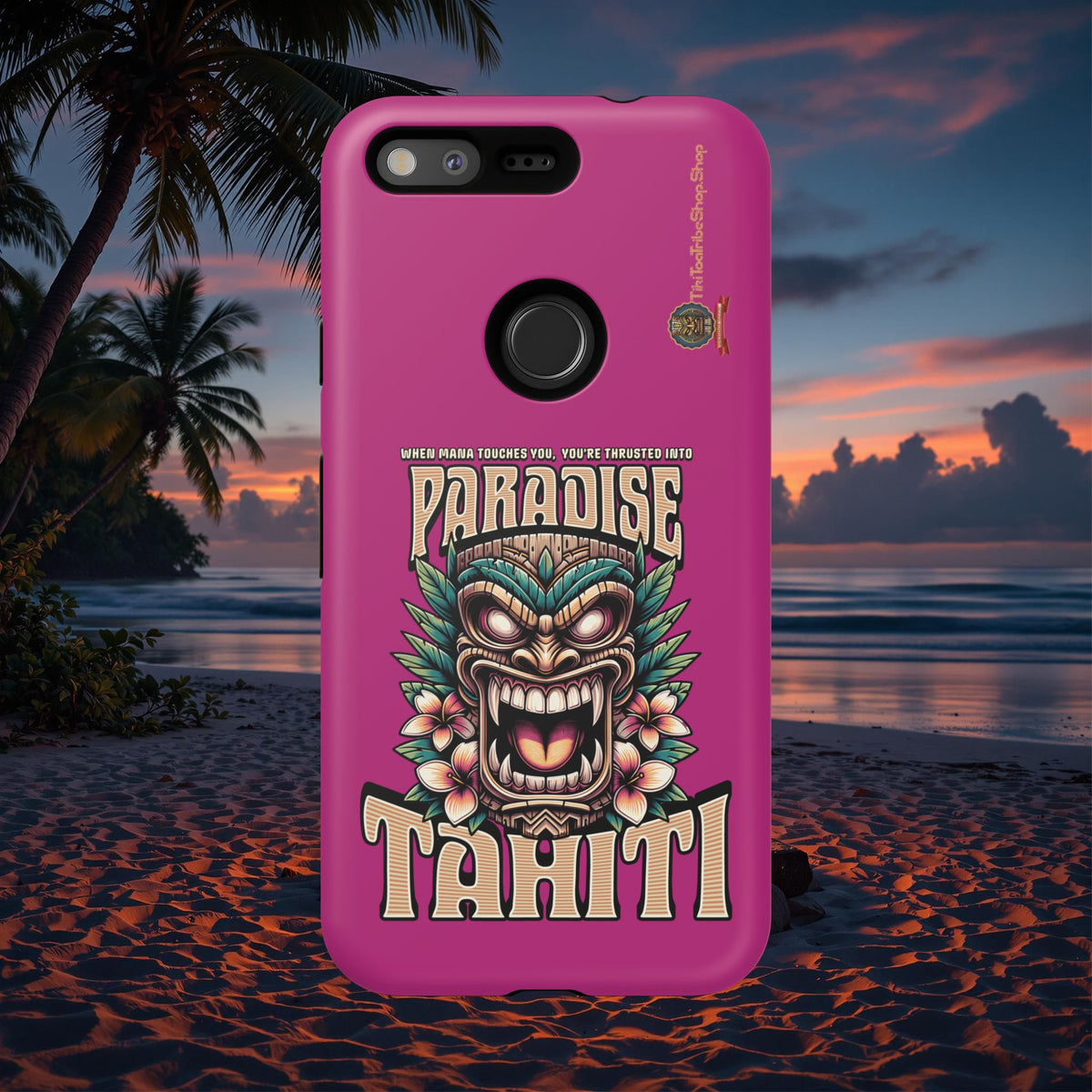 Tahiti – Coque Antichoc Premium Tiki Royal