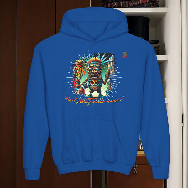 THE TIKI SPIRIT - Thick hooded sweatshirt for youth