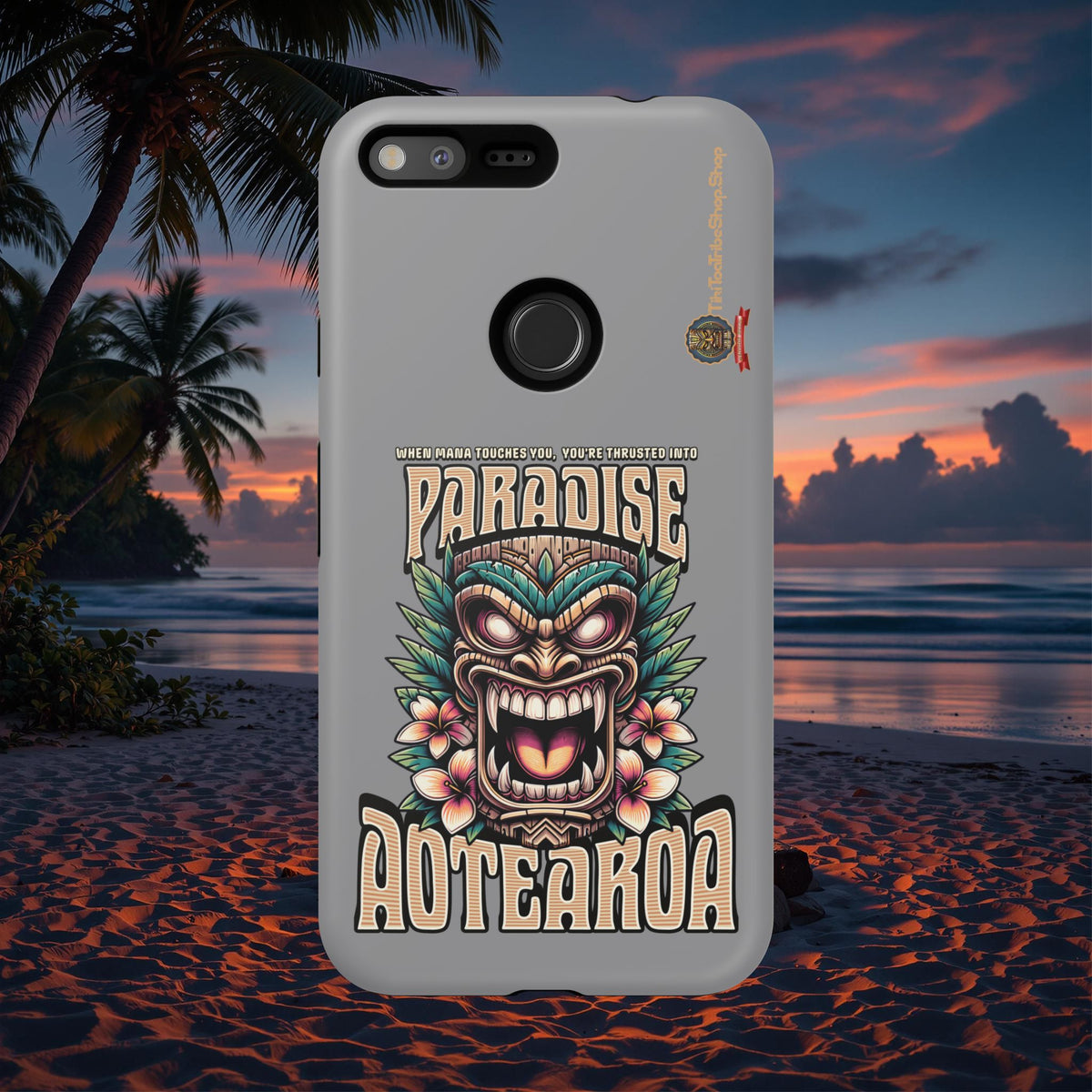 Aotearoa – Coque Antichoc Tiki Maori & Mana Ancestral