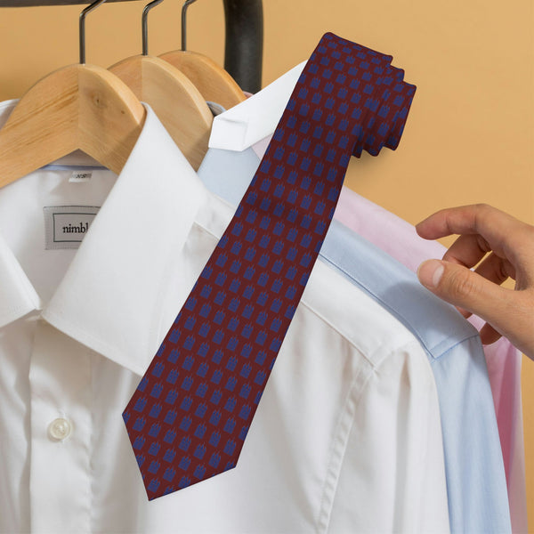 Temple &amp; Moroni Inspiration Tie