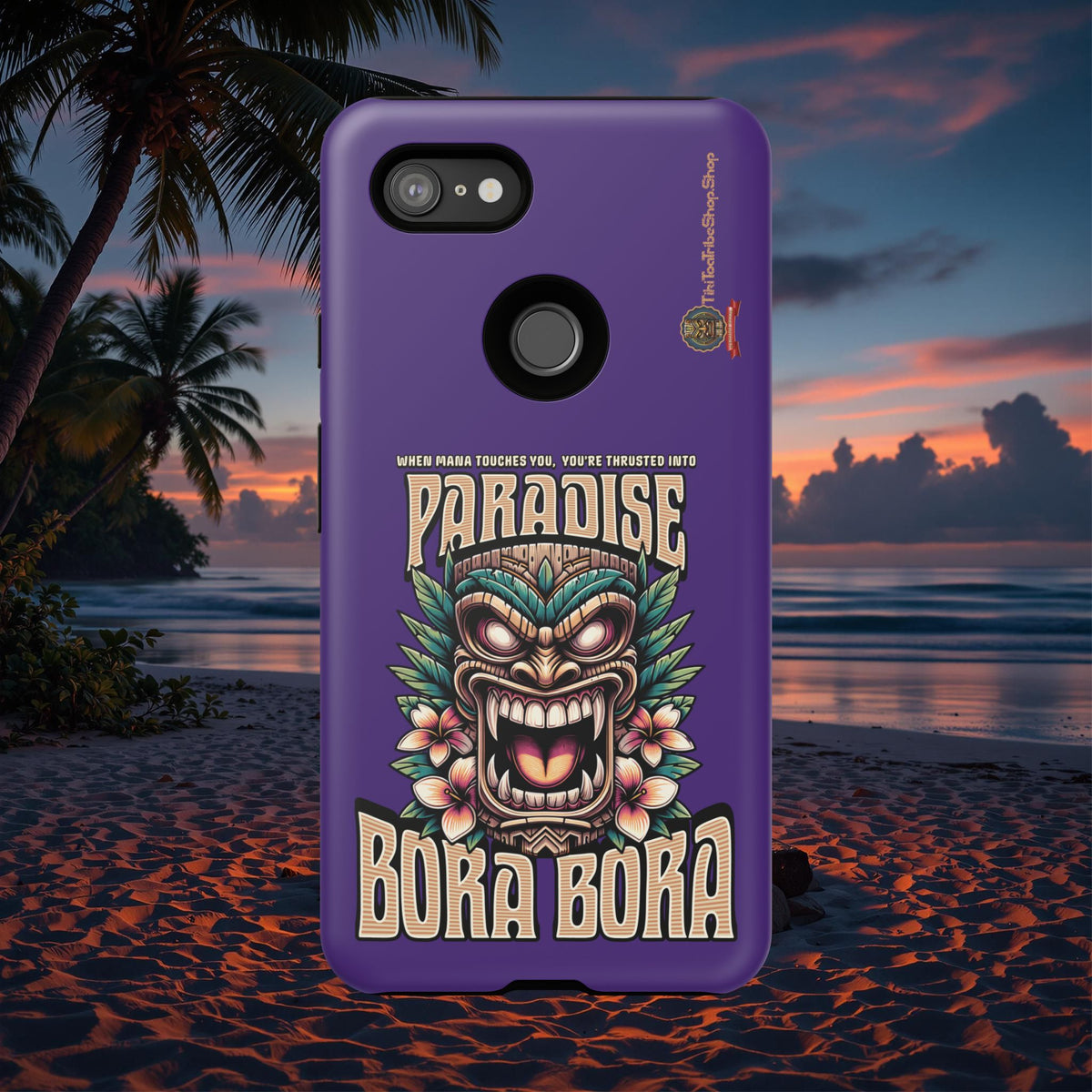 Bora Bora – Coque Antichoc Premium Tiki Élégance