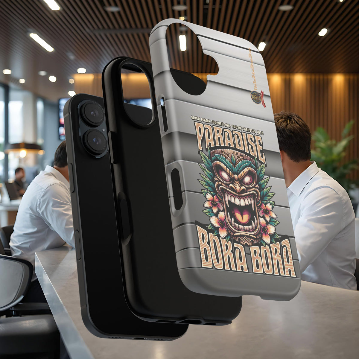 Bora Bora – Coque Antichoc Premium Tiki Élégance