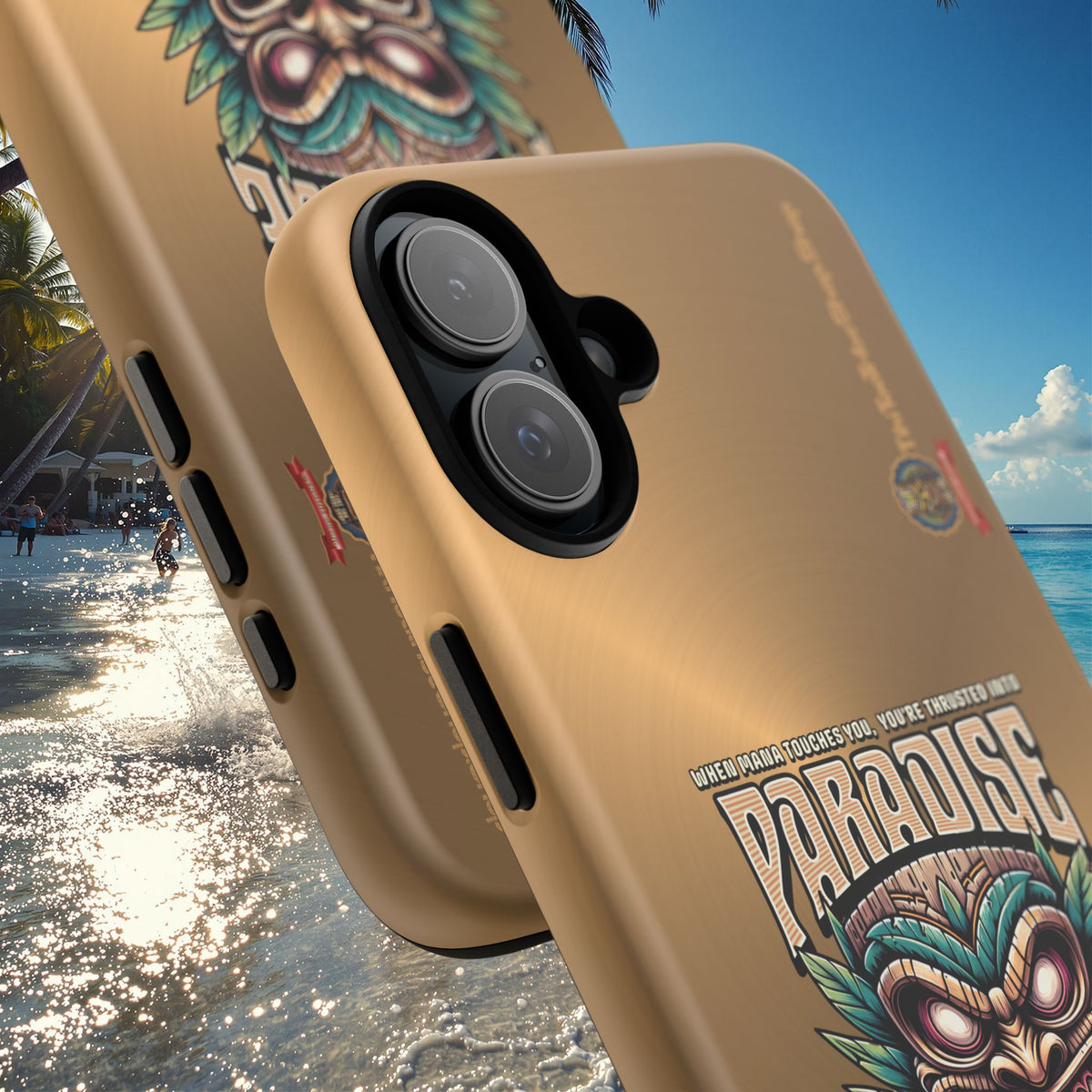 Ra’iatea – Coque Tiki Tribal de Protection Premium