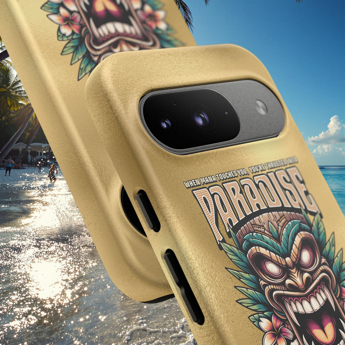 Tahiti – Coque Antichoc Premium Tiki Royal