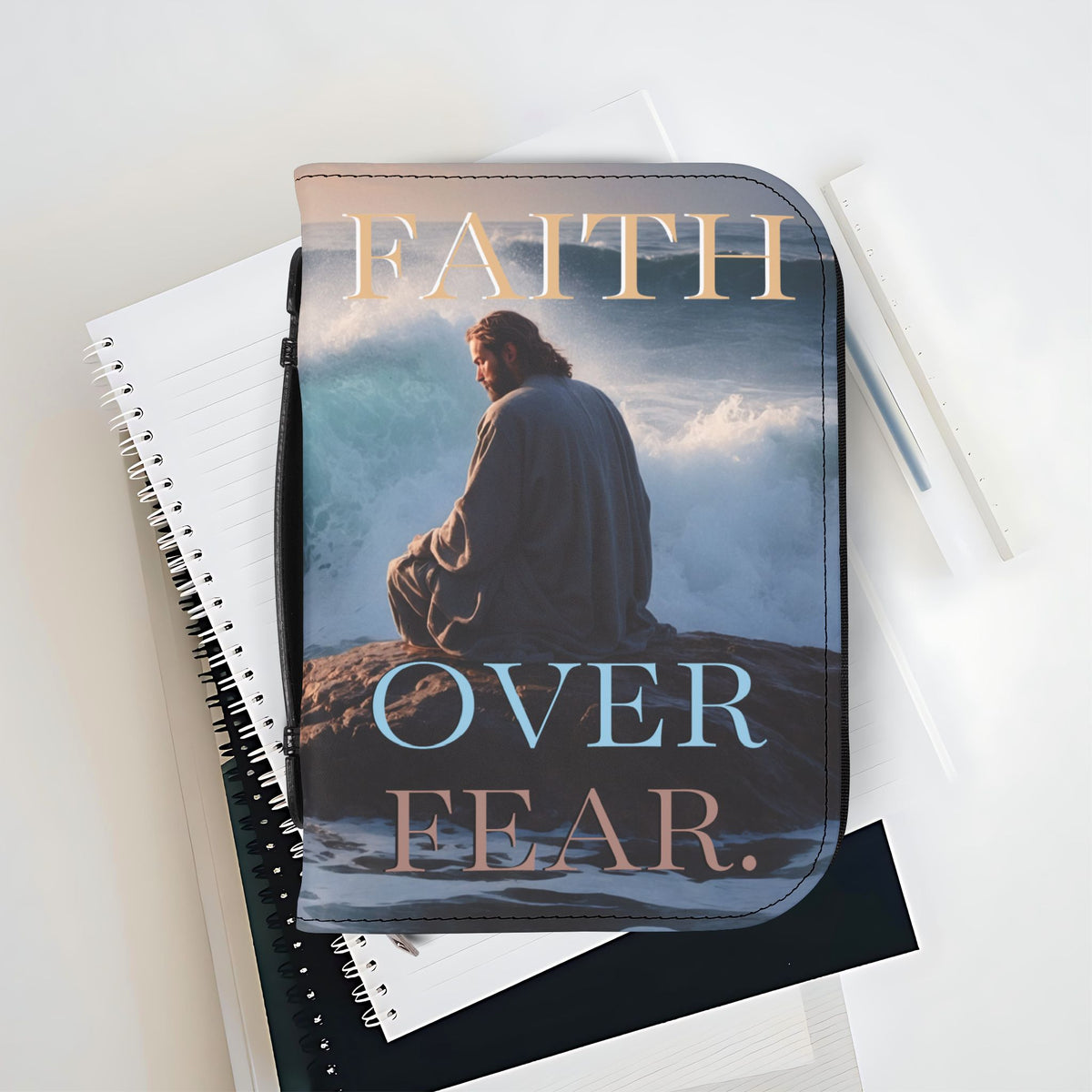 🇺🇸 Elegant Cover: "Faith Over Fear"
