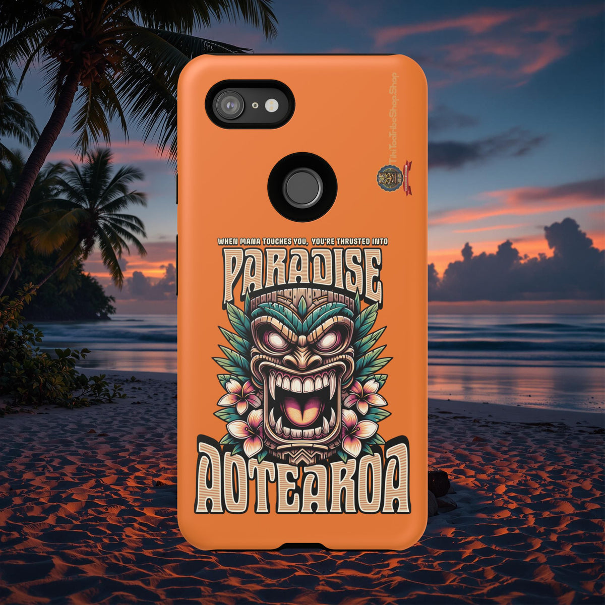 Aotearoa – Coque Antichoc Tiki Maori & Mana Ancestral