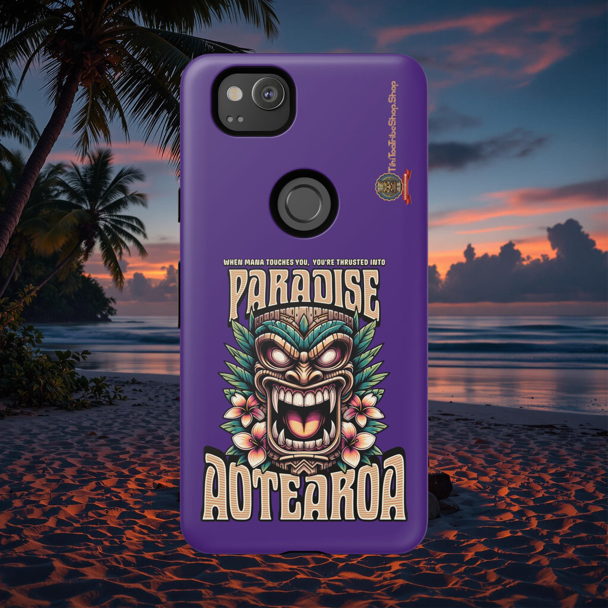 Aotearoa – Tiki Maori &amp; Ancestral Mana Shockproof Case