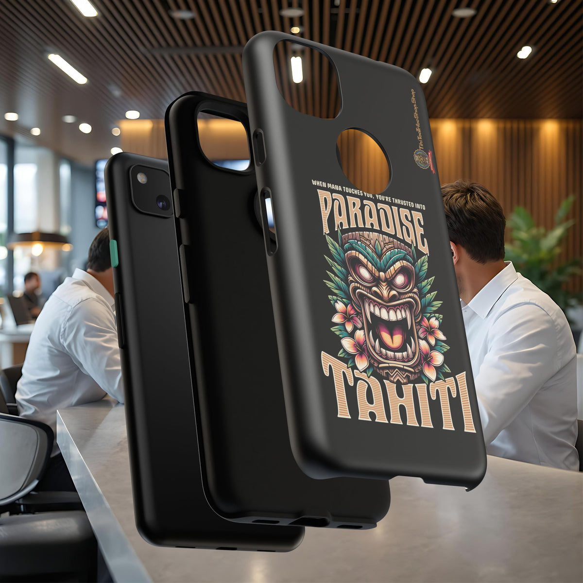 Tahiti – Coque Antichoc Premium Tiki Royal