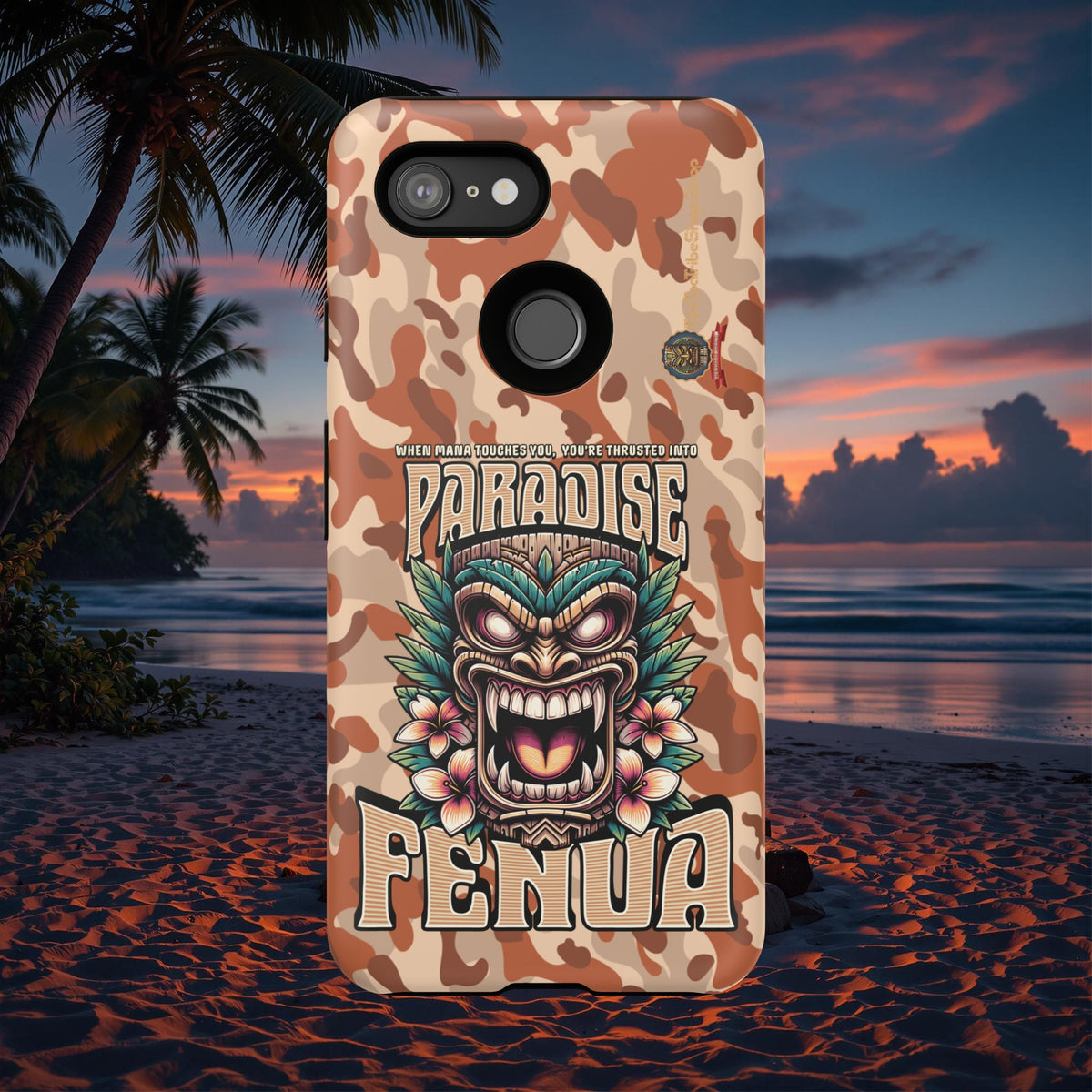 Fenua Guardian – Coque Antichoc Art Polynésien