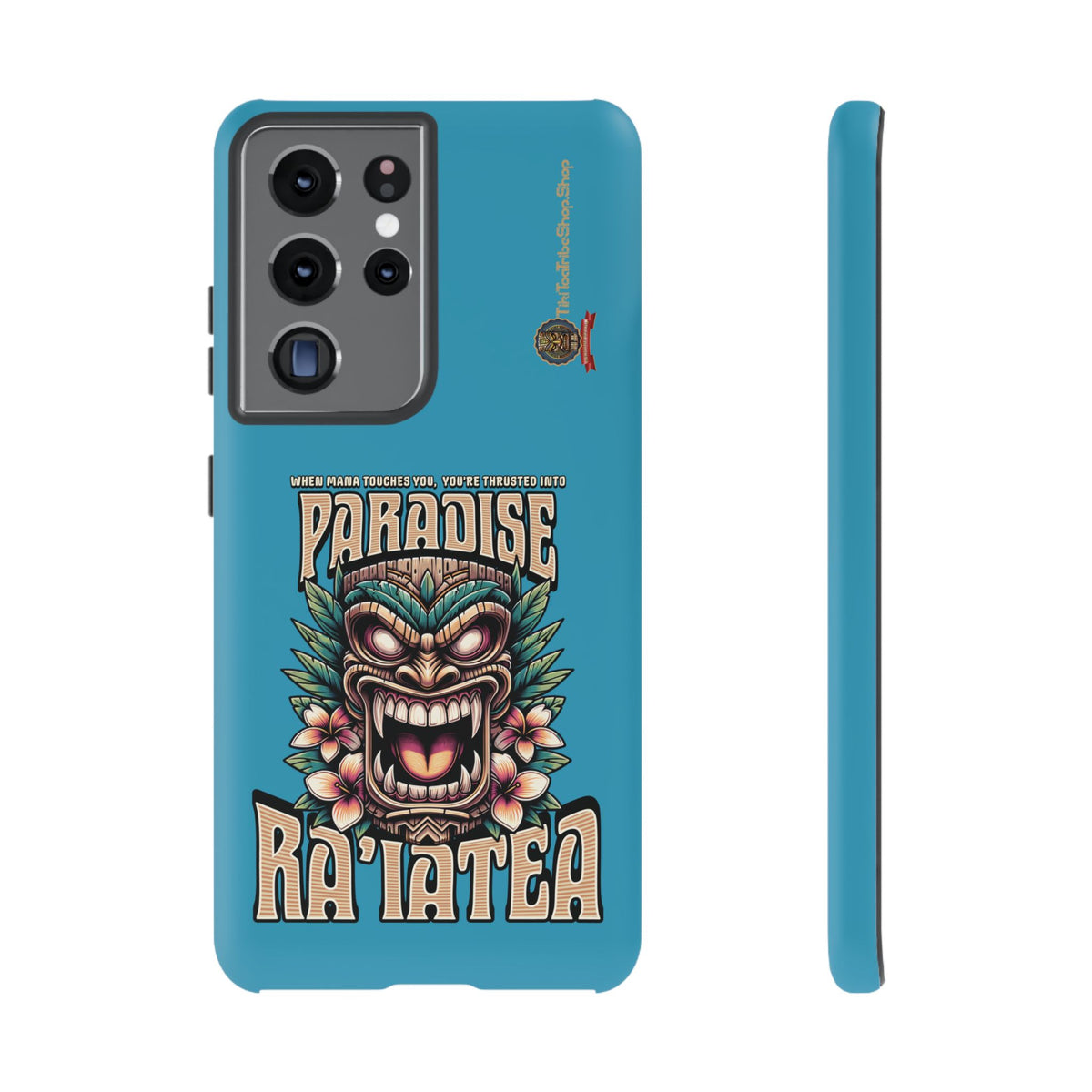 Ra’iatea – Coque Tiki Tribal de Protection Premium
