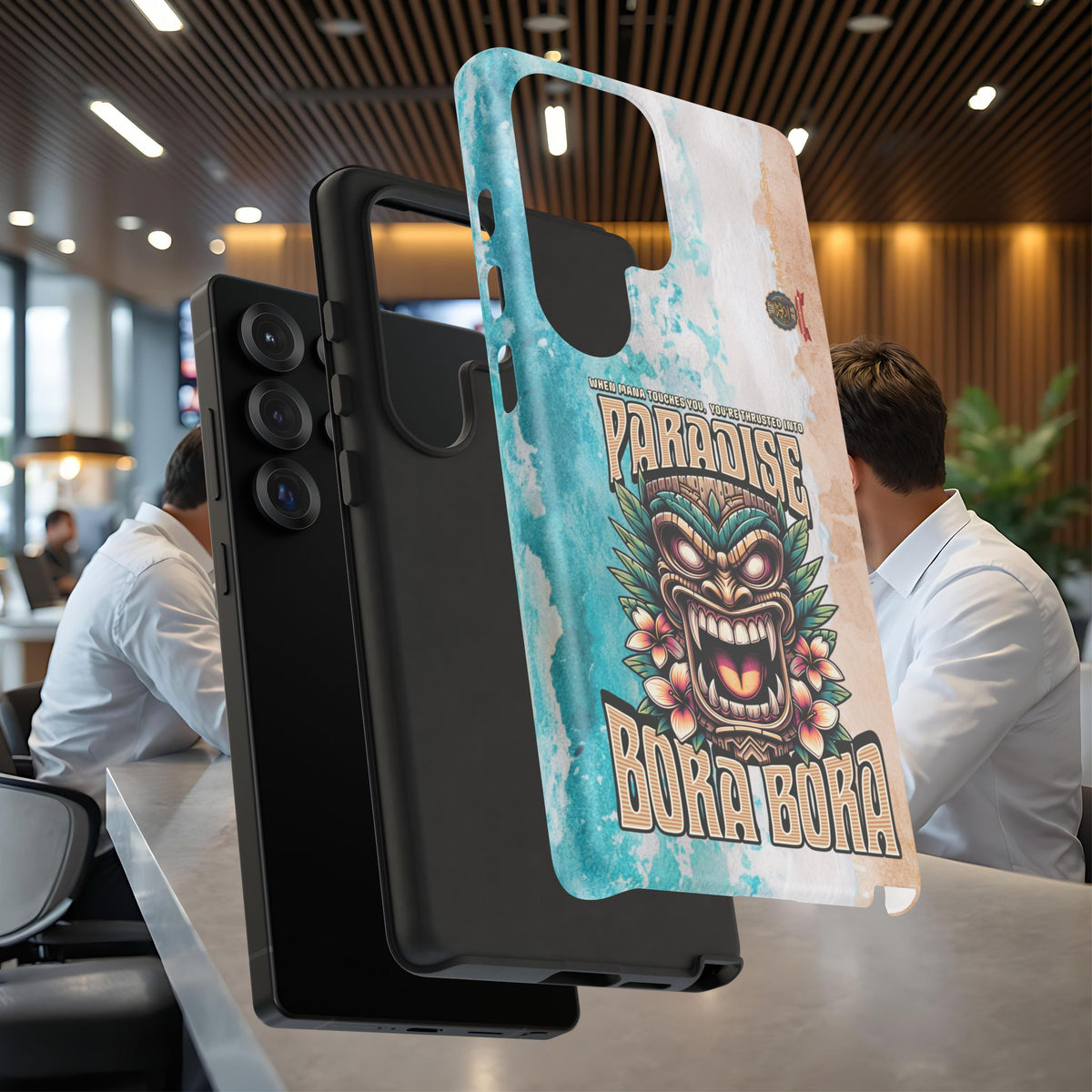 Bora Bora – Coque Antichoc Premium Tiki Élégance