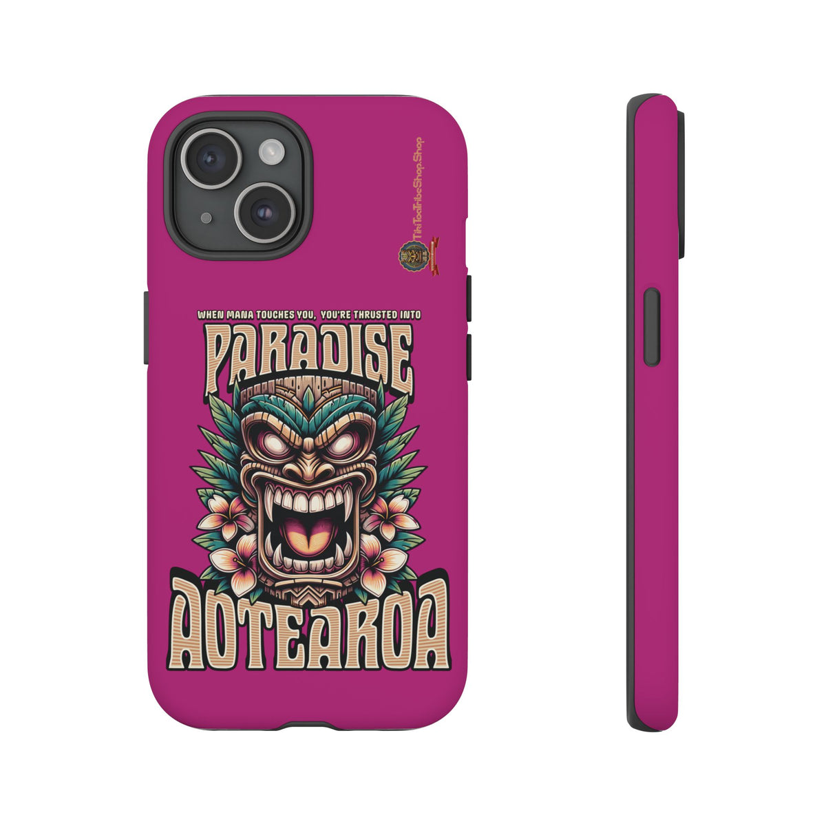 Aotearoa – Coque Antichoc Tiki Maori & Mana Ancestral