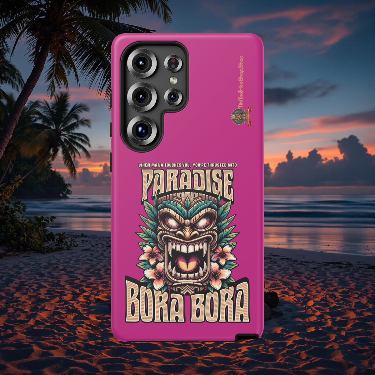 Bora Bora – Coque Antichoc Premium Tiki Élégance