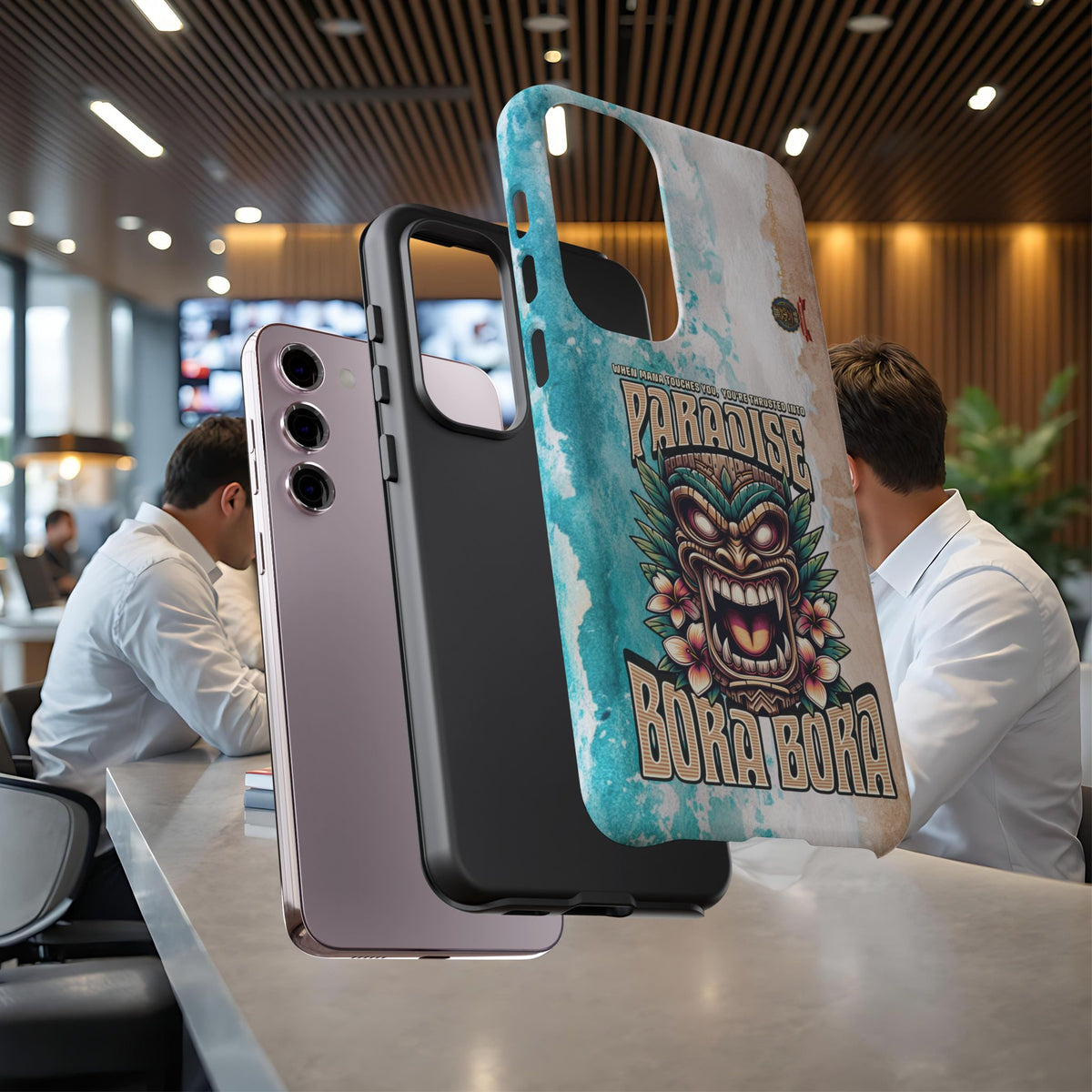Bora Bora – Coque Antichoc Premium Tiki Élégance