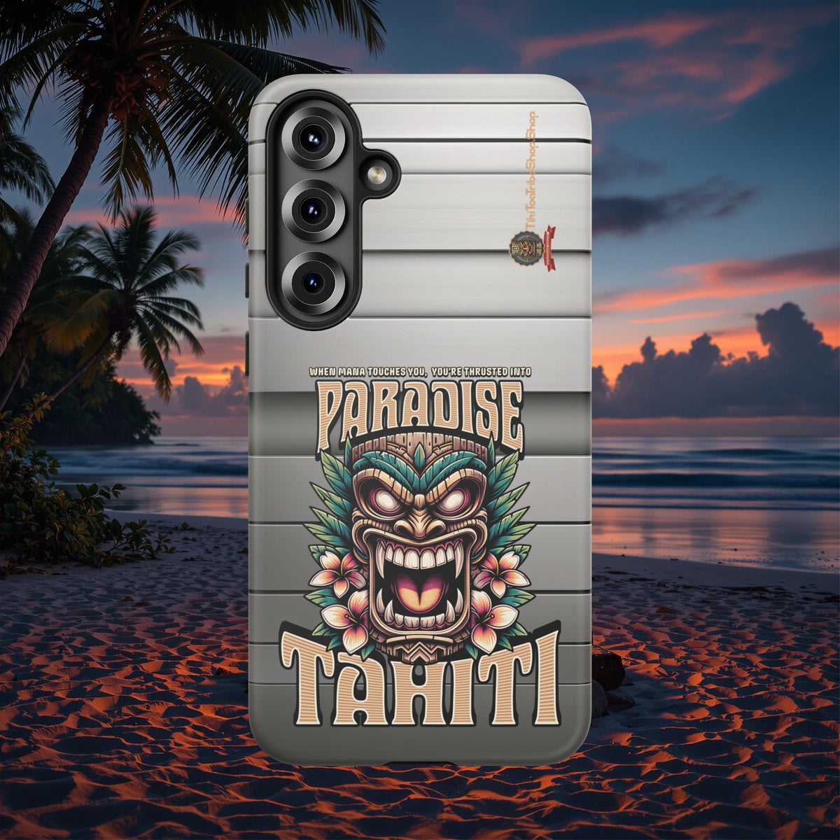 Tahiti – Coque Antichoc Premium Tiki Royal