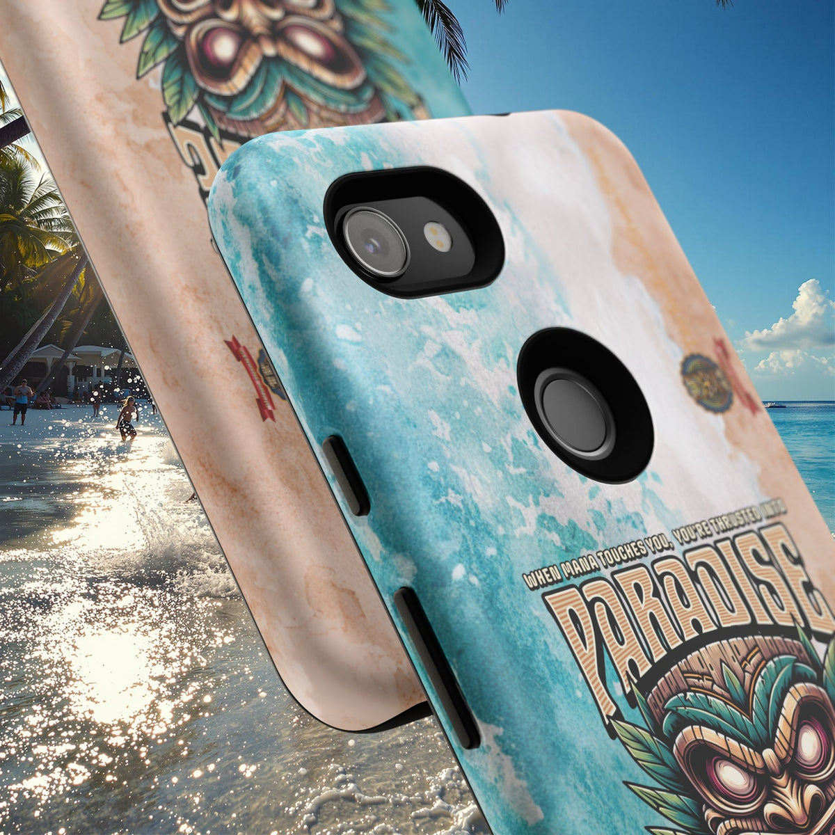 Fenua Guardian – Coque Antichoc Art Polynésien