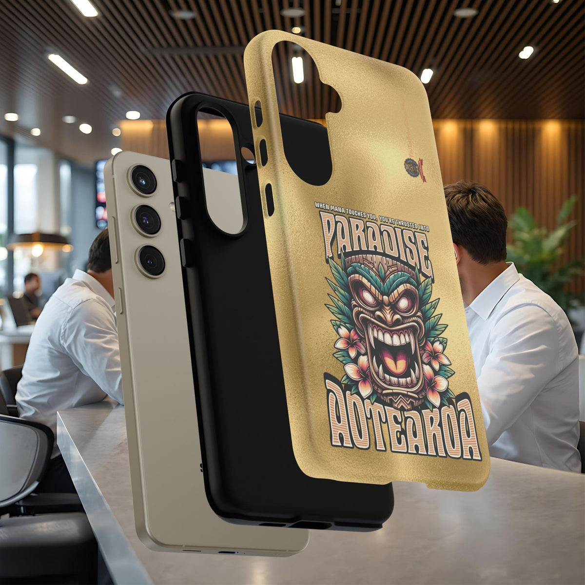Aotearoa – Tiki Maori &amp; Ancestral Mana Shockproof Case