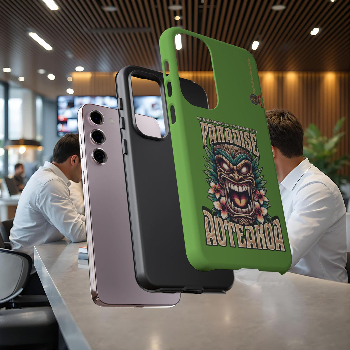 Aotearoa Raw Energy Premium Shockproof Case 🔥