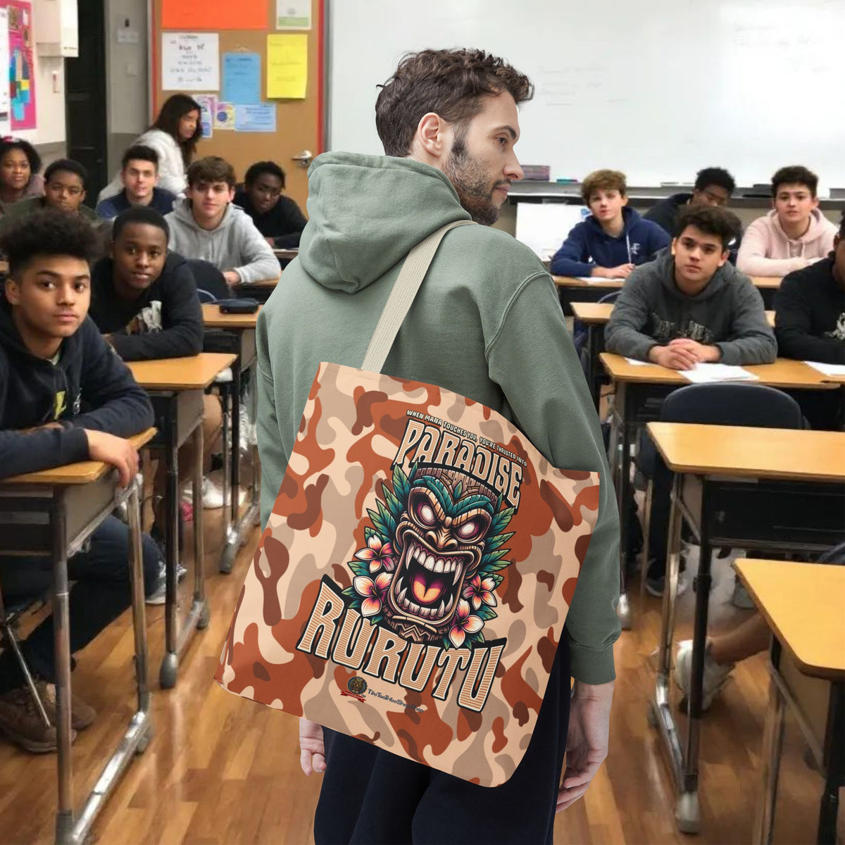 Tote Bag - 'Paradise Rurutu'